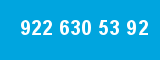 922 630 53 92 922 630 53 92